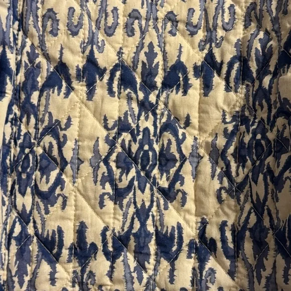 Blue and Cream Patterned Jacket - Picture 2 of 6